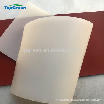 hoja de silicona médica transparente blanca roja de China